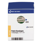 First Aid Only™ Smartcompliance Patch Bandages, 1.5 X 1.5, 10-box freeshipping - TVN Wholesale 