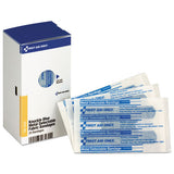 First Aid Only™ Smartcompliance Blue Metal Detectable Bandages, Knuckle, 1 X 3, 20-box freeshipping - TVN Wholesale 