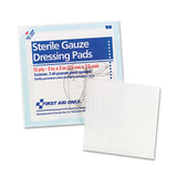 First Aid Only™ Smartcompliance Gauze Pads, Sterile, 12-ply, 3 X 3, 5 Dual-pads-pack freeshipping - TVN Wholesale 