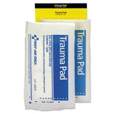 First Aid Only™ Smartcompliance Refill Trauma Pad, 5 X 9, White, 2-bag freeshipping - TVN Wholesale 