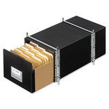 Bankers Box® Staxonsteel Maximum Space-saving Storage Drawers, Legal Files, 17" X 25.5" X 11.13", Black, 6-carton freeshipping - TVN Wholesale 