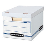 Bankers Box® Stor-file Basic-duty Storage Boxes, Letter-legal Files, 12" X 16.25" X 10.5", White, 20-carton freeshipping - TVN Wholesale 