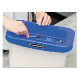 Bankers Box® Heavy-duty Portable File Box, Letter Files, 14.25" X 8.63" X 11.06", Clear-blue freeshipping - TVN Wholesale 