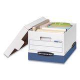 Bankers Box® R-kive Heavy-duty Storage Boxes, Letter-legal Files, 12" X 16.5" X 10.38", White, 20-carton freeshipping - TVN Wholesale 