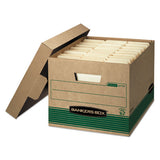 Bankers Box® Stor-file Medium-duty 100% Recycled Storage Boxes, Letter-legal Files, 12" X 16.25" X 10.5", Kraft, 20-carton freeshipping - TVN Wholesale 