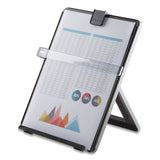 Fellowes® Non-magnetic Letter-size Desktop Copyholder, 125 Sheet Capacity, Plastic, Black freeshipping - TVN Wholesale 
