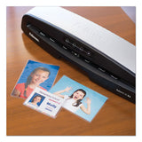 Fellowes® Laminating Pouches, 5 Mil, 4.25" X 2.5", Gloss Clear, 25-pack freeshipping - TVN Wholesale 