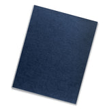 Fellowes® Linen Texture Binding System Covers, 11 X 8-1-2, Navy, 200-pack freeshipping - TVN Wholesale 