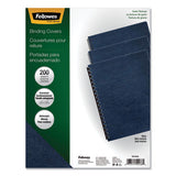 Fellowes® Classic Grain Texture Binding System Covers, 11-1-4 X 8-3-4, Navy, 200-pack freeshipping - TVN Wholesale 