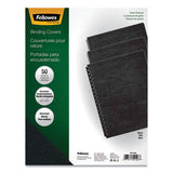 Fellowes® Classic Grain Texture Binding System Covers, 11-1-4 X 8-3-4, Black, 200-pack freeshipping - TVN Wholesale 