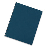 Fellowes® Executive Leather-like Presentation Cover, Round, 11-1-4 X 8-3-4, Navy, 50-pk freeshipping - TVN Wholesale 
