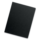 Fellowes® Futura Binding System Covers, Round Corners, 11 1-4 X 8 3-4, Black, 25-pack freeshipping - TVN Wholesale 