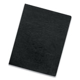 Fellowes® Executive Leather-like Presentation Cover, Square, 11 X 8.5, Black, 200-pk freeshipping - TVN Wholesale 