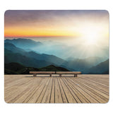 Fellowes® Recycled Mouse Pad, Nonskid Base, 9 X 8 X 1-16, Leaves freeshipping - TVN Wholesale 