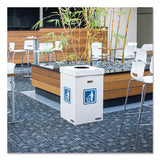 Bankers Box® Waste And Recycling Bin, 50 Gal, White, 10-carton freeshipping - TVN Wholesale 
