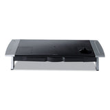 Fellowes® Office Suites Premium Monitor Riser, 27" X 14" X 4" To 6.5", Black-silver freeshipping - TVN Wholesale 