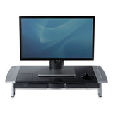 Fellowes® Office Suites Premium Monitor Riser, 27" X 14" X 4" To 6.5", Black-silver freeshipping - TVN Wholesale 