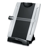 Fellowes® Office Suites Desktop Copyholder With Memo Board, 150 Sheet Capacity, Plastic, Black-silver freeshipping - TVN Wholesale 