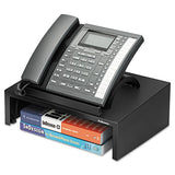 Fellowes® Designer Suites™ Telephone Stand, 13 X 9.13 X 4.38, Black Pearl freeshipping - TVN Wholesale 