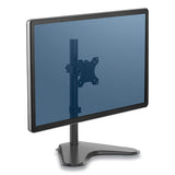 Fellowes® Professional Series Single Freestanding Monitor Arm, For 32" Monitors, 11" X 15.4" X 18.3", Black, Supports 17 Lb freeshipping - TVN Wholesale 