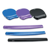 Fellowes® Gel Crystals Keyboard Wrist Rest, 18.5" X 2.25", Purple freeshipping - TVN Wholesale 