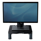 Fellowes® Standard Monitor Riser, 13.38" X 13.63" X 2" To 4", Graphite, Supports 60 Lbs freeshipping - TVN Wholesale 