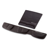 Fellowes® Gel Wrist Support W-attached Mouse Pad, Black freeshipping - TVN Wholesale 