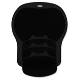 Fellowes® Easy Glide Gel Mouse Pad W-wrist Rest, 10 X 12 X 1.5, Black freeshipping - TVN Wholesale 