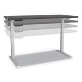 Fellowes® Levado Laminate Table Top, 48" X 24" X , Gray freeshipping - TVN Wholesale 