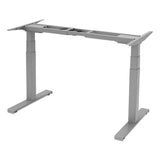 Fellowes® Cambio Height Adjustable Desk Base, 72" X 30" X 24.75" To 50.25", Silver freeshipping - TVN Wholesale 