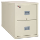 FireKing® Patriot By Fireking Insulated Fire File, 1-hour Fire Protection, 2 Legal-letter File Drawers, Black, 17.75" X 25" X 27.75" freeshipping - TVN Wholesale 