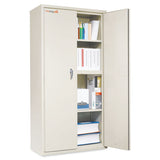 FireKing® Storage Cabinet, 36w X 19 1-4d X 72h, Ul Listed 350 Degree, Parchment freeshipping - TVN Wholesale 
