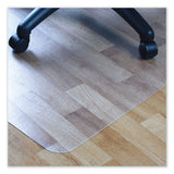 Floortex® Cleartex Ultimat Xxl Polycarbonate Chair Mat For Hard Floors, 60 X 60, Clear freeshipping - TVN Wholesale 