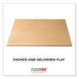 Floortex® Cleartex Unomat Anti-slip Chair Mat For Hard Floors-flat Pile Carpets, 60 X 48, Clear freeshipping - TVN Wholesale 