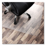 Floortex® Cleartex Unomat Anti-slip Chair Mat For Hard Floors-flat Pile Carpets, 35 X 47, Clear freeshipping - TVN Wholesale 