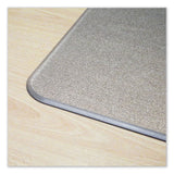 Floortex® Cleartex Megamat Heavy-duty Polycarbonate Mat For Hard Floor-all Carpet, 46 X 53, Clear freeshipping - TVN Wholesale 