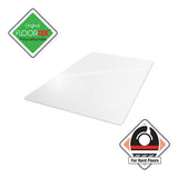 Floortex® Cleartex Ultimat Polycarbonate Chair Mat For Hard Floors, 48 X 53, Clear freeshipping - TVN Wholesale 