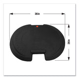 Floortex® Afs-tex 5000 Anti-fatigue Mat, Bespoke, 26 X 36, Midnight Black freeshipping - TVN Wholesale 