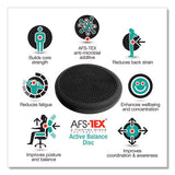 Floortex® Ats-tex Active Balance Disc, 13" Diameter, Midnight Black freeshipping - TVN Wholesale 