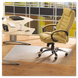 Floortex® Cleartex Advantagemat Phthalate Free Pvc Chair Mat For Hard Floors, 48 X 36, Clear freeshipping - TVN Wholesale 