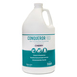 Fresh Products Conqueror 103 Odor Counteractant Concentrate, Cherry, 1 Gal Bottle, 4-carton freeshipping - TVN Wholesale 