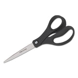 Fiskars® Recycled Scissors, 10" Long, 8" Cut Length, Black Straight Handle freeshipping - TVN Wholesale 