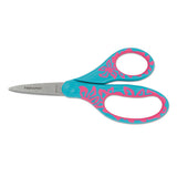 Fiskars® Kids-student Softgrip Scissors, Pointed Tip, 5" Long, 1.75" Cut Length, Assorted Straight Handles freeshipping - TVN Wholesale 