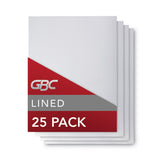 GBC® Design View Presentation Binding System Covers, 11 X 8.5, Clear, 25-pack freeshipping - TVN Wholesale 