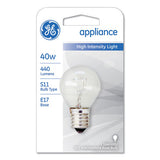 GE Incandescent S11 Appliance Light Bulb, 40 W freeshipping - TVN Wholesale 