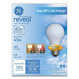 GE Reveal Energy-efficient A19 Halogen Light Bulb, 43 W, Soft White, 2-pack freeshipping - TVN Wholesale 