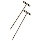 GEM® T-pins, Steel, Silver, 1 1-2", 100-box freeshipping - TVN Wholesale 