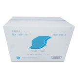 GEN Small Roll Bath Tissue, Septic Safe, 1-ply, White, 1,500 Sheets-roll, 60 Rolls-carton freeshipping - TVN Wholesale 