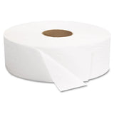 GEN Jrt Jumbo Bath Tissue, Septic Safe, 2-ply, White, 12" Diameter, 1,375 Ft Length, 6 Rolls-carton freeshipping - TVN Wholesale 
