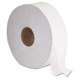 GEN Jrt Jumbo Bath Tissue, Septic Safe, 2-ply, White, 12" Diameter, 1,375 Ft Length, 6 Rolls-carton freeshipping - TVN Wholesale 
